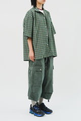 Tint Check Half Shirt (2color)