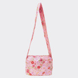 teeny flower frill bag pink