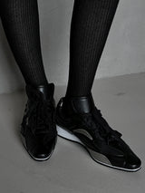 スチールエッジスティレットスニーカー (2color)