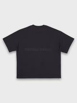 BALACLAVA LOGO TEE - CHARCOAL