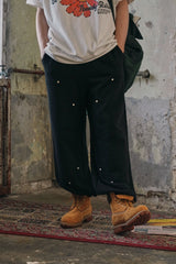 CARPENTER POINT SWEAT PANTS - BLACK