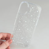 [Gel-hard] White star Phone case (only case)