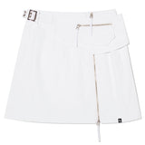 INCISION COVER-UP SKIRT [WHITE]