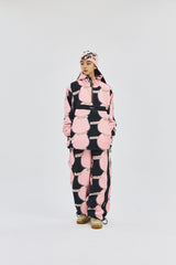BDT 3D LOGO TRACK PANTS PINK