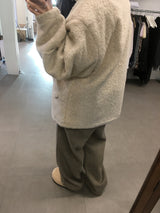 Odd Boucle High Neck Jacket (2color)