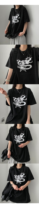 Beryl スター半袖Tシャツ