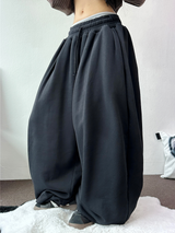 ダウンピンタックバルーンコットンソフティーロングパンツ 🩶🤎🖤3COLOR