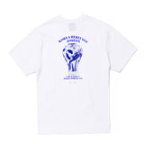 コバルトブルー ホワイトポーセリン Tシャツ