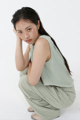 EDGE LOOP PANTS_MINT