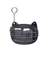CAT CHECK POUCH KEYRING NAVY(CV2GSUAB60A)