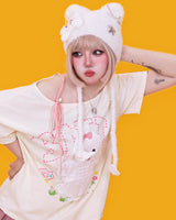 コットン キャンディ パピー ボックス Tシャツ