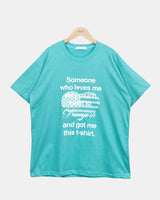 ラヴィンプリント半袖Tシャツ