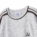 HERNE TRACK LINE LOOSE-FIT KNIT UNISEX (3Color)