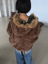 [UNISEX] リバーシブルカモフラージュフーディージャケット