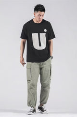 UNITY シンプルビッグUショートスリーブ Black