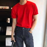 LMN Saint Cool Linen Round Short-Sleeved Knitwear (14 colors)
