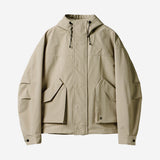 3 Layer Hard Shell Short-Jacket - BEIGE