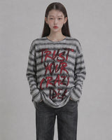 (UNISEX) Trust Stripe Knit