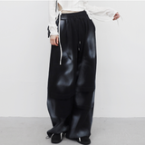 (Unisex) モルティオプリンティドストリングスリットパンツ