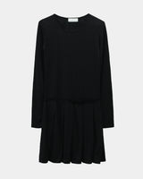 Layered Pleats Long Sleeve
