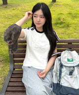 ドット ホルシー セミクロップ Tシャツ 6カラー
