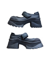 Velcro hooves pump loafers
