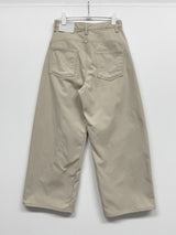 [FW/Brushed Lining] 421 Curved Bonded Wide Pants