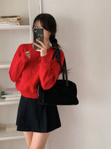 Winter Daily Basic Round Knit (11color)