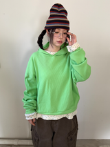ディッツィーフローラルワッフルT
