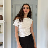 Weekend Shoulder Top (dot)