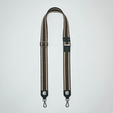 Line x Cone Leather Shoulder Strap