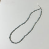 MADE cream blue necklace
