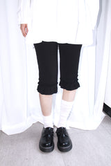 Frill Half midi leggings