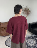 ケニードローイング刺繍半袖Tシャツ
