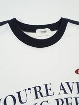 (UNISEX) ラビングトラック半袖Tシャツ