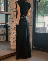 Mene Back Slit T-shirt & Pants Set
