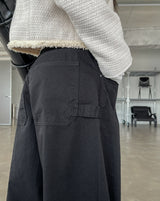 Wellow D-ring cotton balloon pants