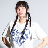 NKG HEART SHORT SLEEVE (IVORY)