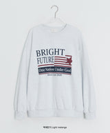 [unisex] Limanne Printing Over Sweatshirt