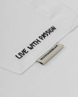 LWP EMBROIDERY POCKET L/S TEE (WHITE)