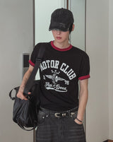 ハイモーターリンガー半袖Tシャツ