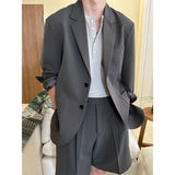 [S/S] Loose fit half set up pants (2color)