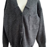 Melo Big Pocket Loose Fit Knit Cardigan