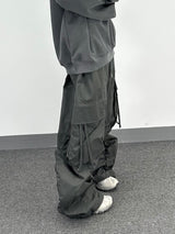 シャーリングストラップカーゴパンツ