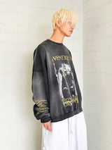 VENTIQUE Washing Nightmare Sweatshirt 1colors