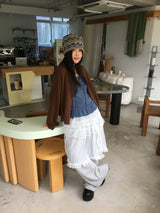 Grunge Weaving Beanie (2color)