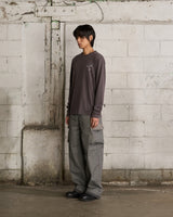 SSTロゴロングスリーブ (DARK GRAY)