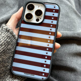 [MADE] Star stripe case skyblue