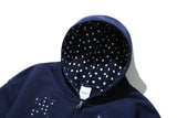 Coral Reef Hooded Zip-Up (Navy)