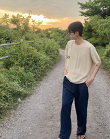 Oler半袖ニットTシャツ